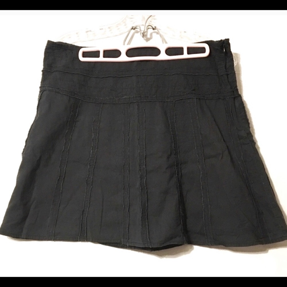 PrAna frayed edge black Erin skirt - sz. 6